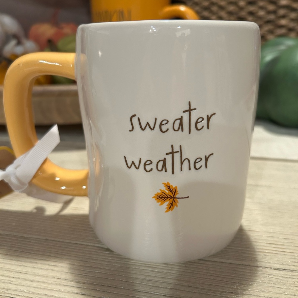 Rae Dunn Snoopy “Sweater Weather” Coffee Mug, NWT - Picture 2 of 2